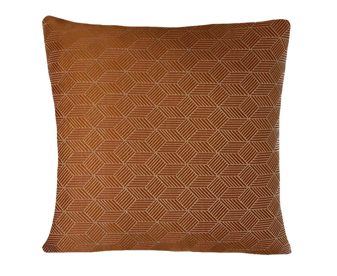 Cushion Deco Metallic Orange