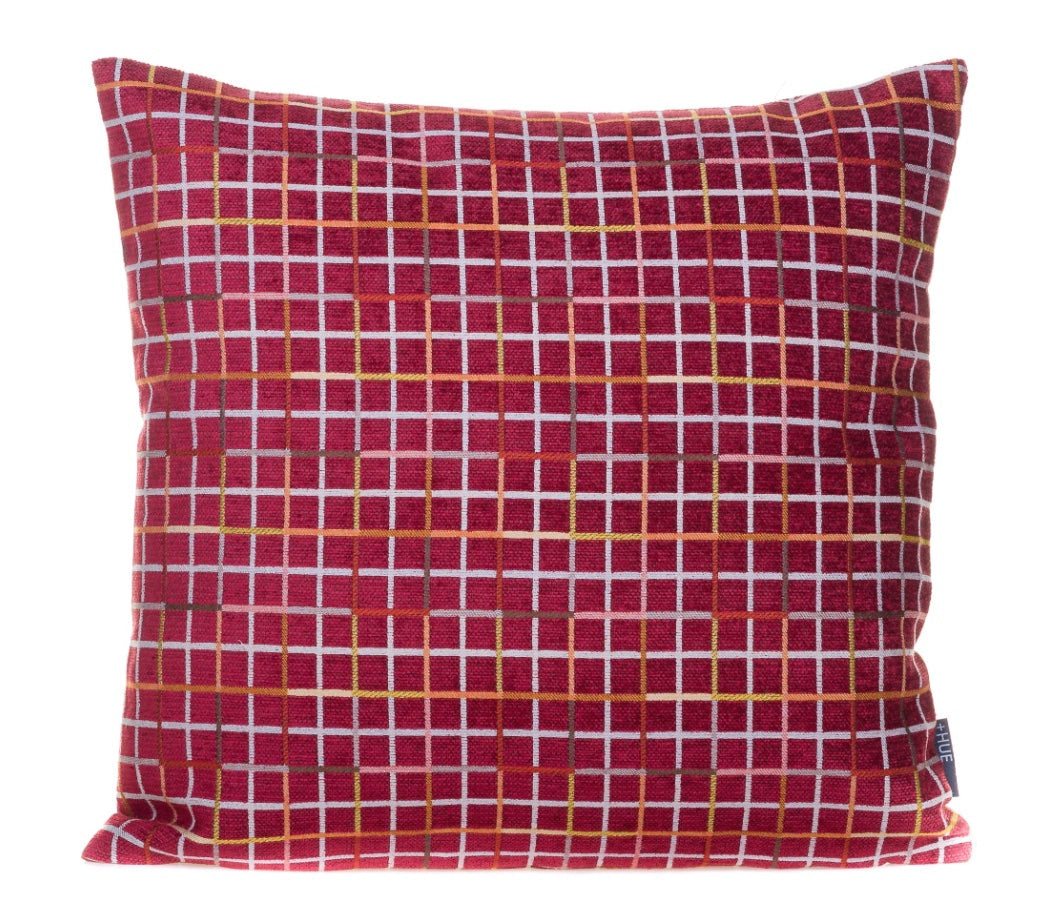 Cushion Geo Grid Spice Multi