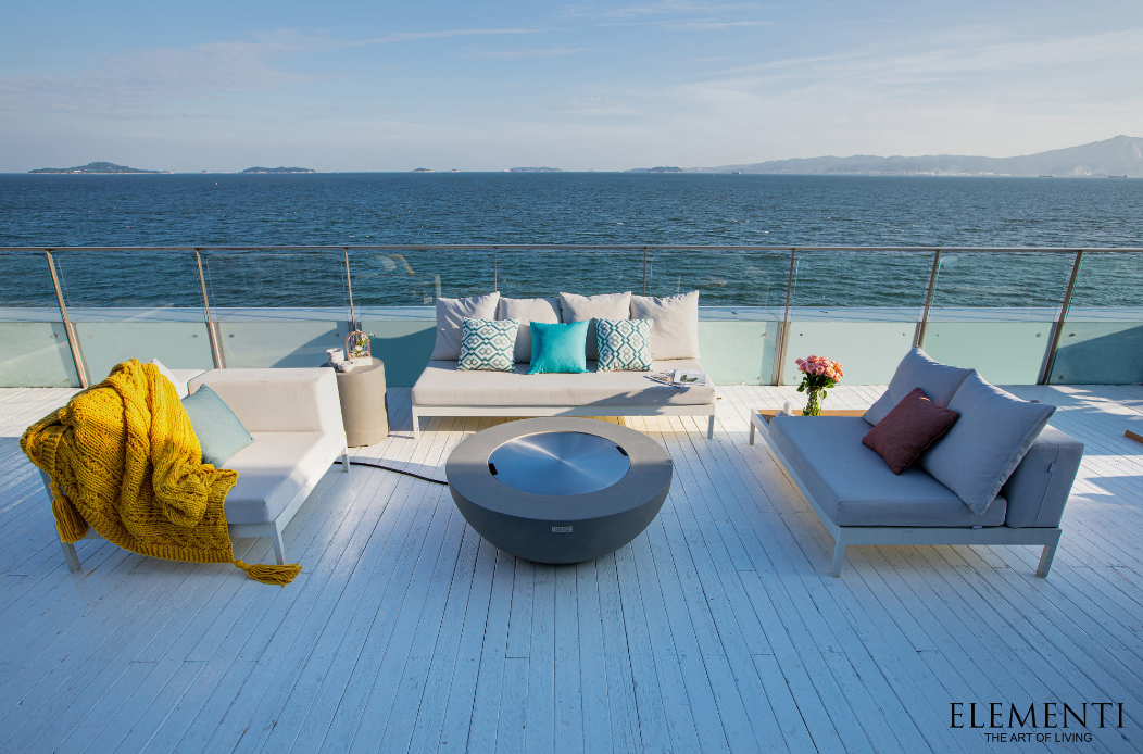 Lunar Bowl Fire table