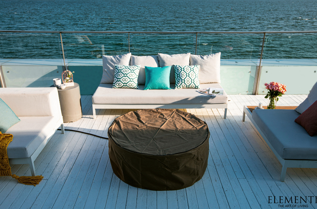 Lunar Bowl Fire table