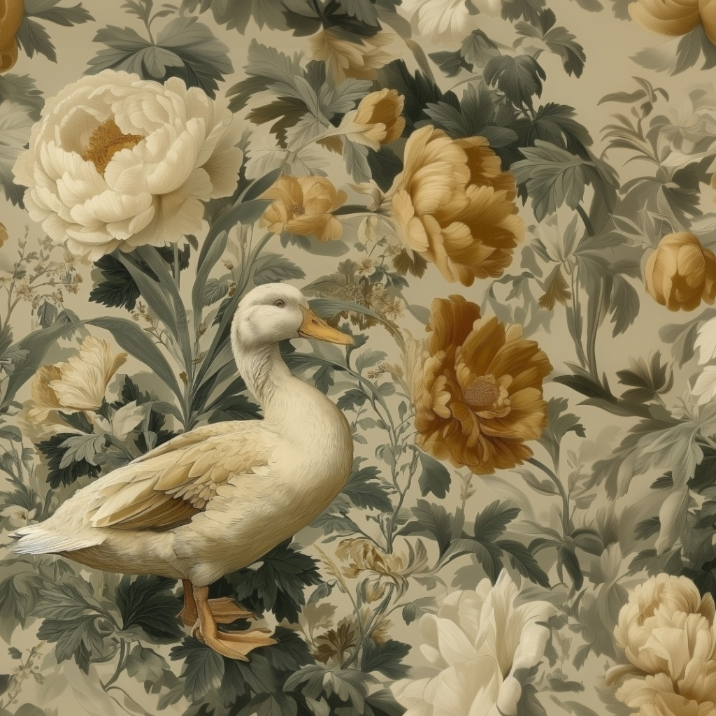 Cushion F+H Velvet Garden Walk
