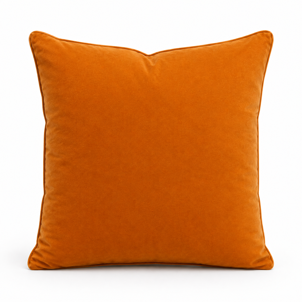 Cushion F+H Velvet Plain Copper 50x50cm