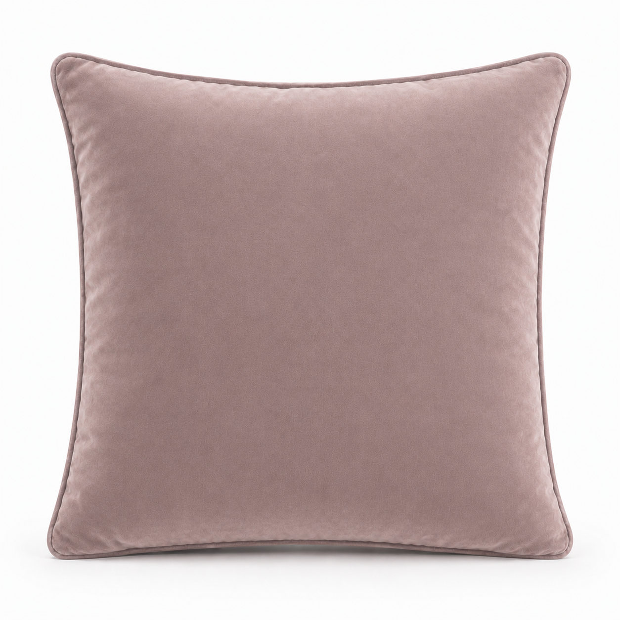 Cushion F+H Velvet Plain Heather 50x50cm