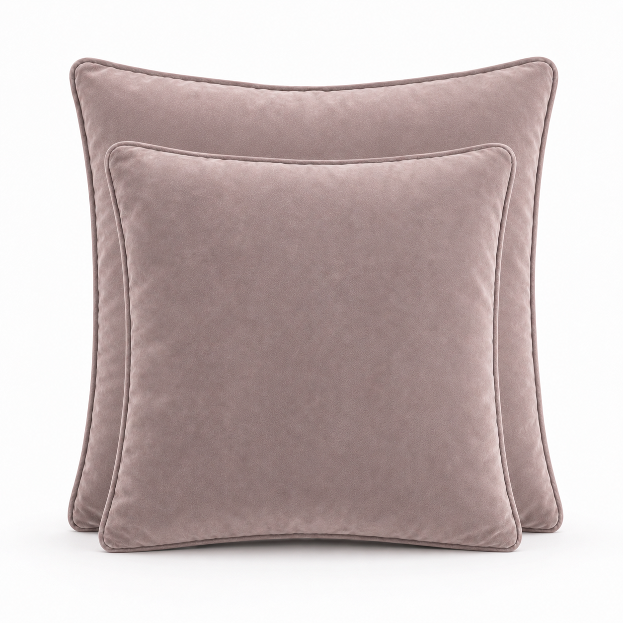 Cushion F+H Velvet Plain Heather 50x50cm
