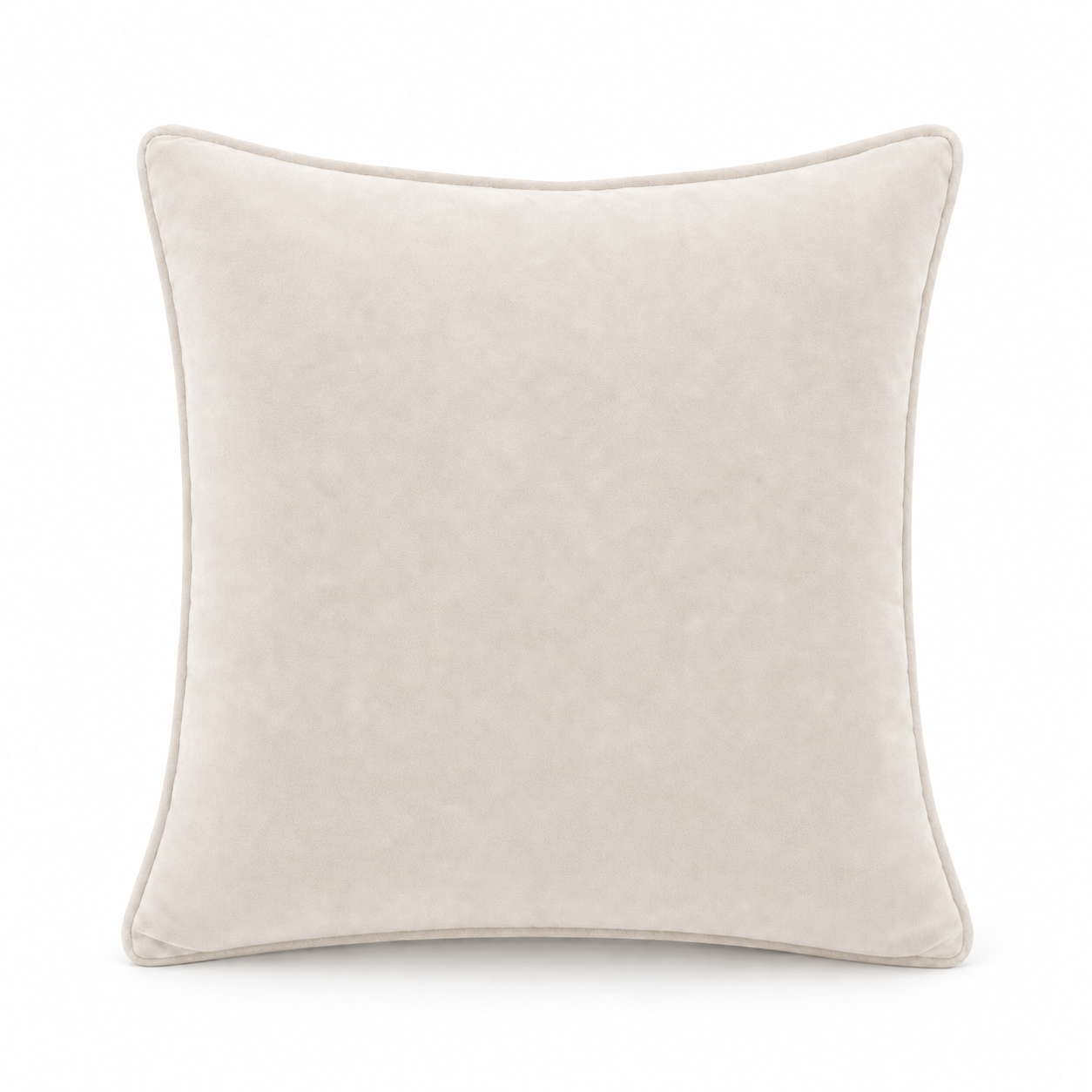 Cushion F+H Velvet Plain Hint Of Mocha 45x45cm