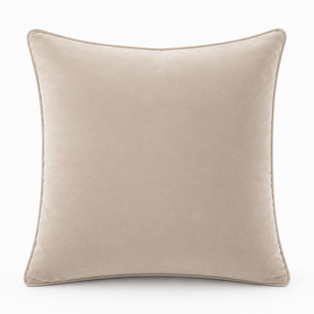 Cushion F+H Velvet Plain Mocha 50x50cm