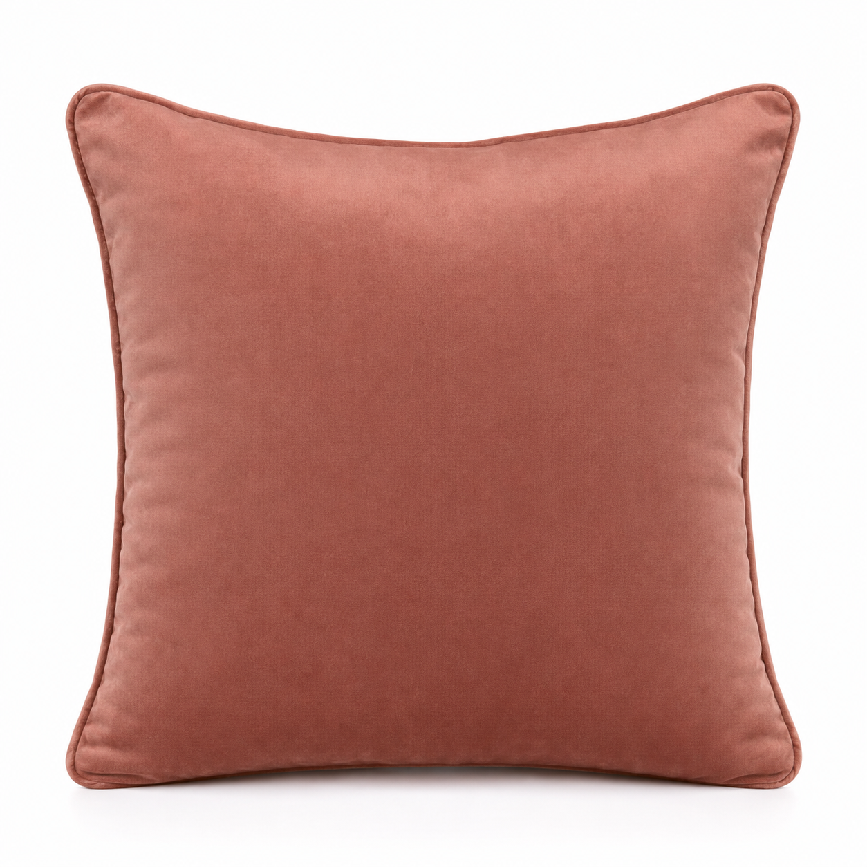 Cushion F+H Velvet Plain Rose Quartz 45x45cm