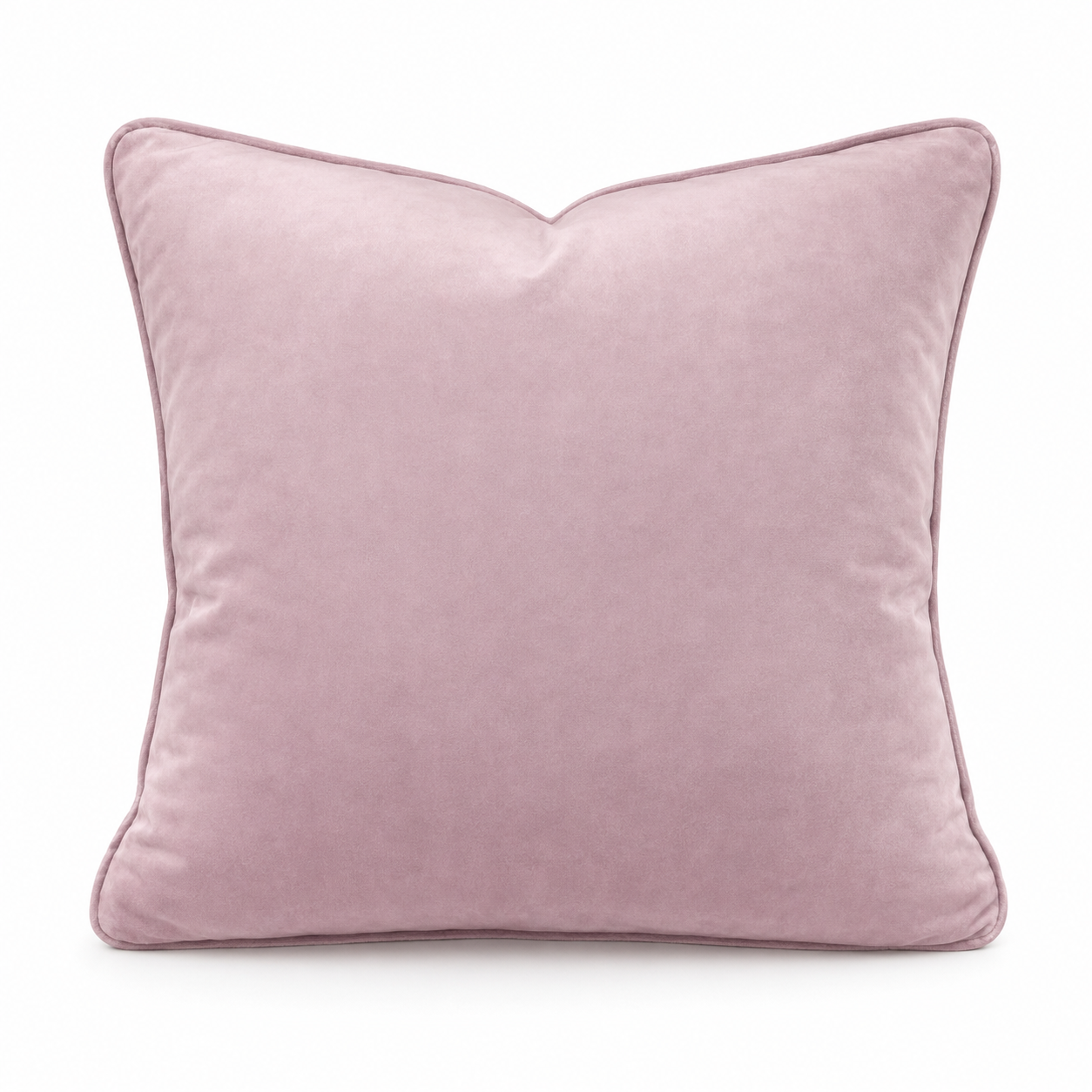 Cushion F+H Velvet Plain Soft Lilac 45x45cm