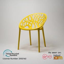 Millie Trellis Garden Chair - Yellow - Available this July Pre order Now - Fervor + Hue
