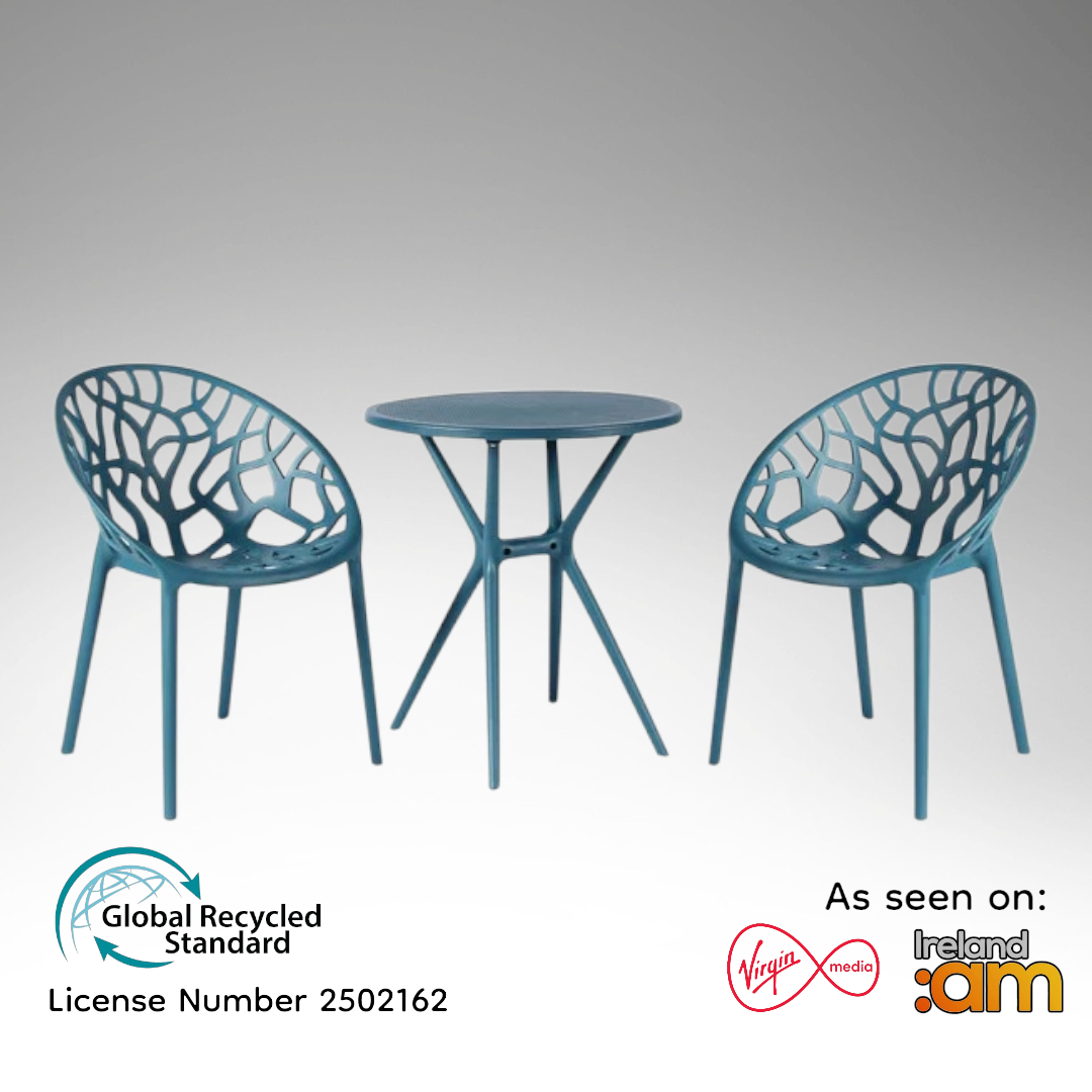 Millie Trellis Garden Furniture Set - Teal Available This July Pre Order Now - Fervor + Hue