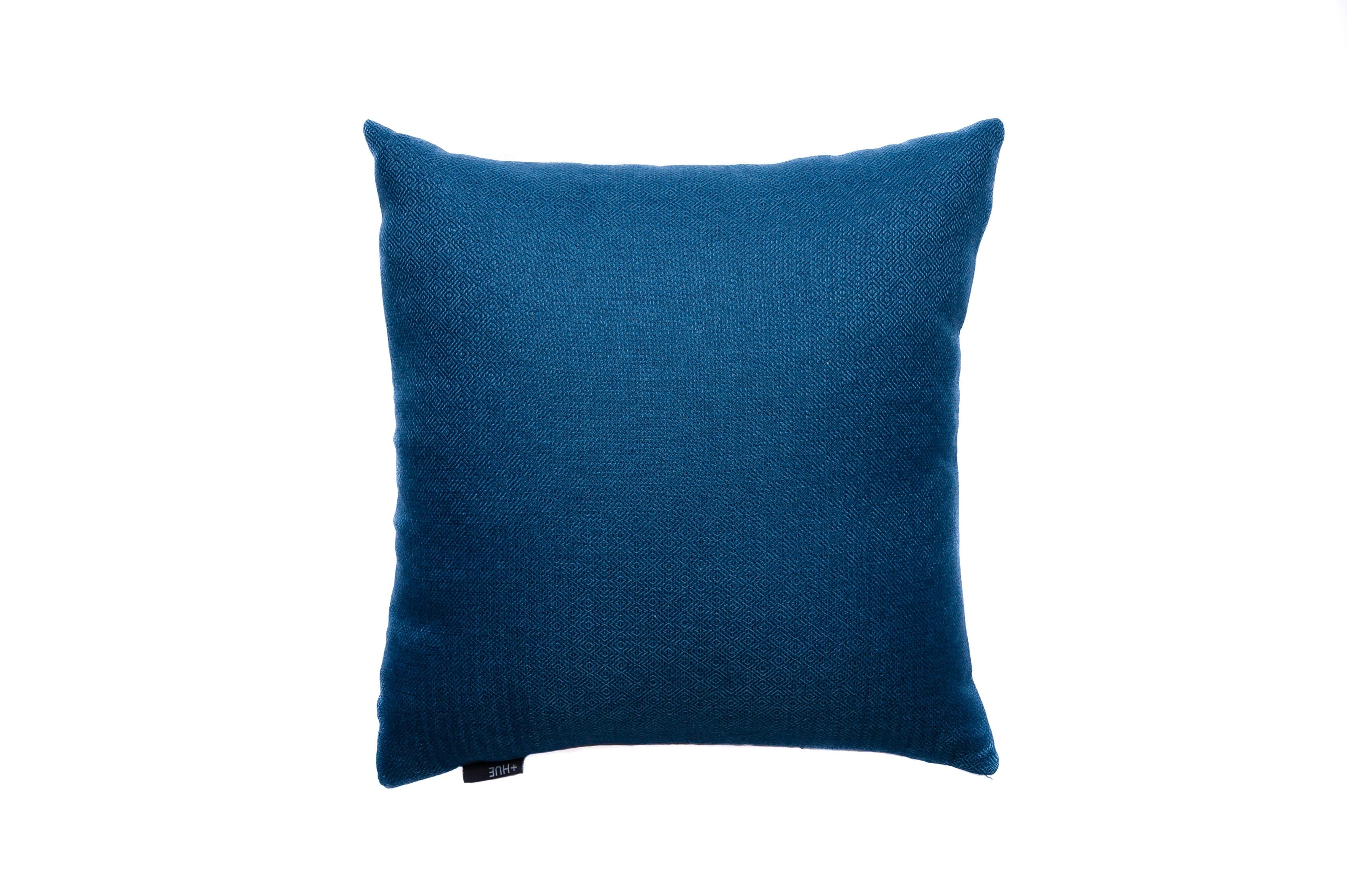 Cushion Diamond Weave Deep Teal - Fervor + Hue