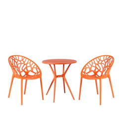 Millie Trellis Garden Furniture Set - Orange - Back in stock early August pre order now - Fervor + Hue