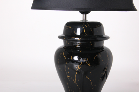 Black Table Lamp BT29001B - Fervor + Hue