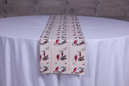 Festive joy table runner - Fervor + Hue