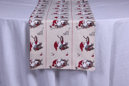 Festive joy table runner - Fervor + Hue