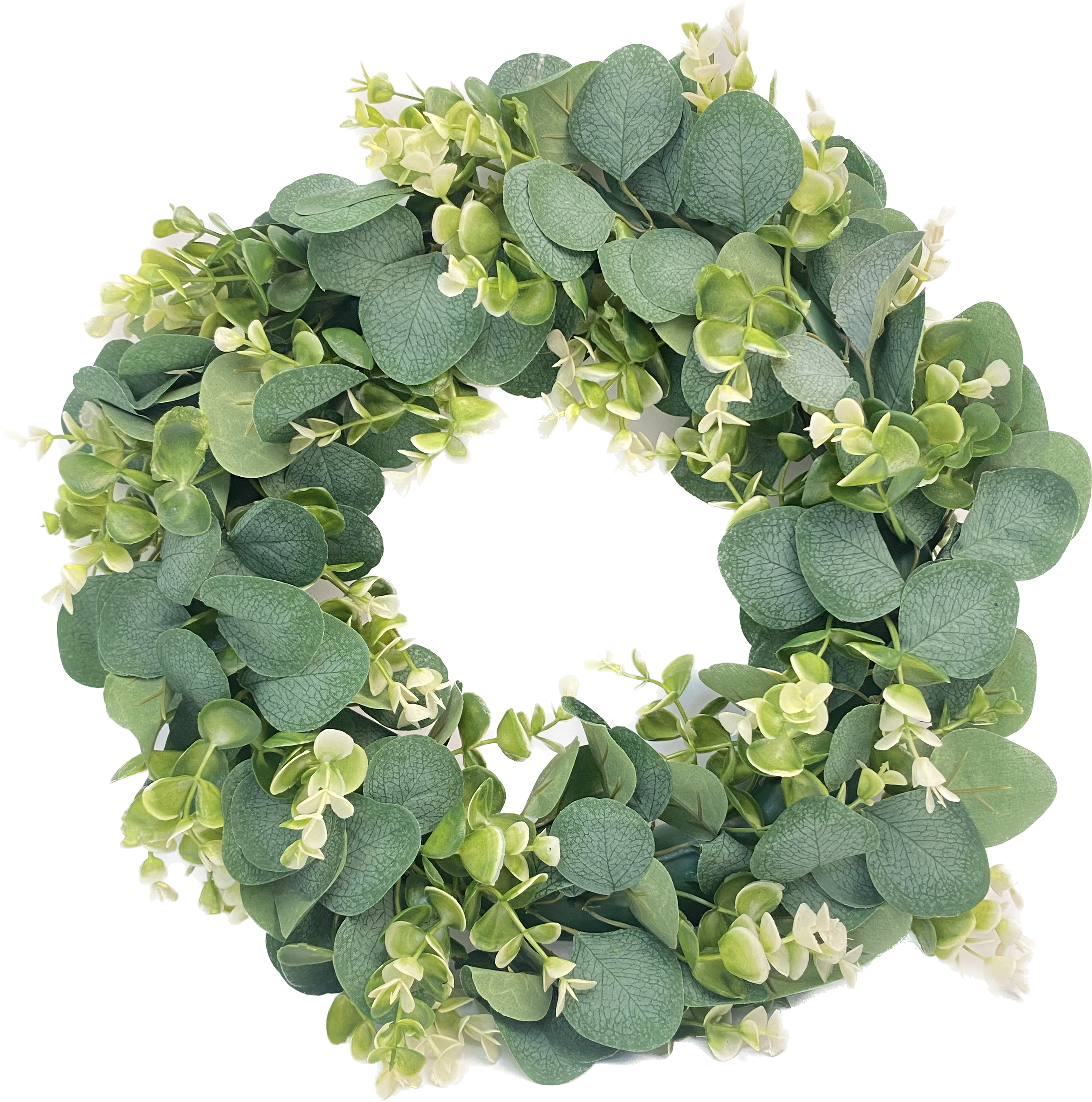 Wreath 101 White Floral Eucalyptus Mix - Fervor + Hue