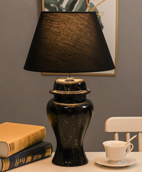Black Table Lamp BT29001B - Fervor + Hue