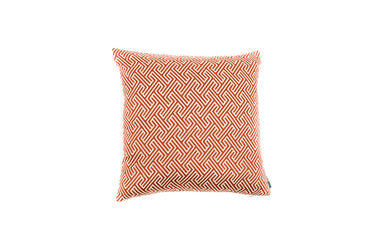 Cushion Link Weave Paprika - Fervor + Hue