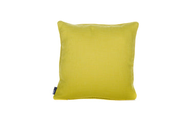 Linen Weave Lime Cushion - Fervor + Hue