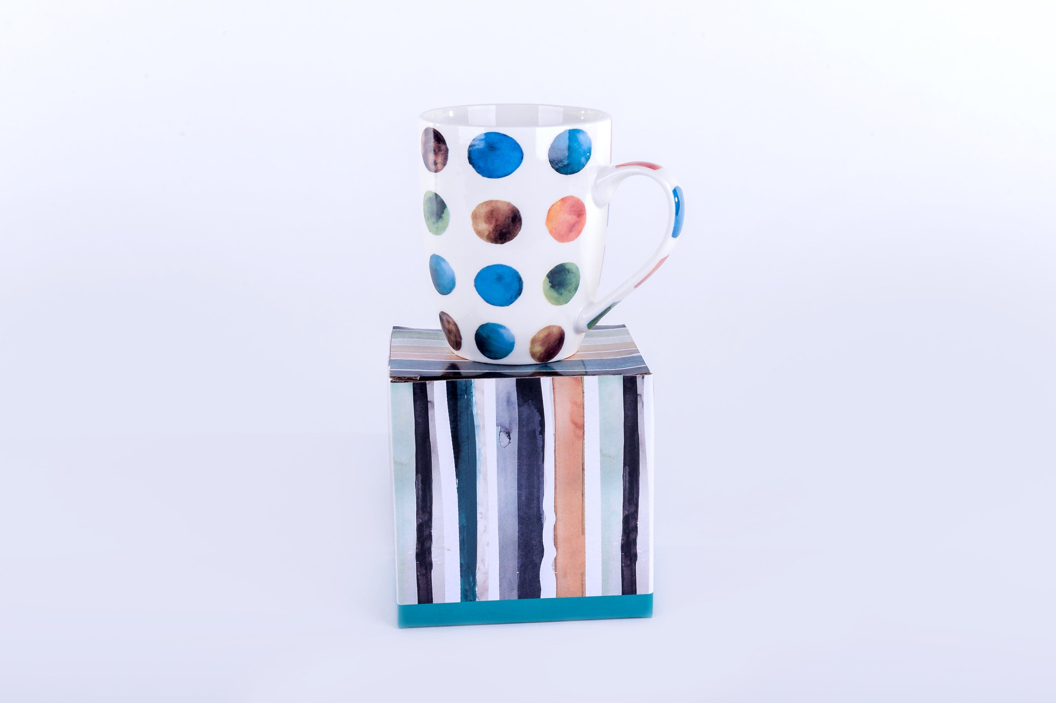 Mug Water Colour Series - Fervor + Hue