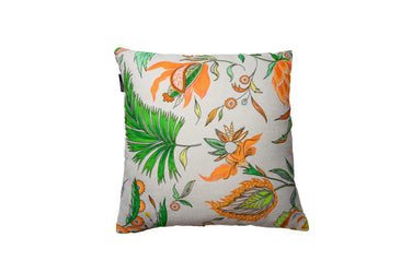 Cushion Linen Weave Botanic Citrus - Fervor + Hue