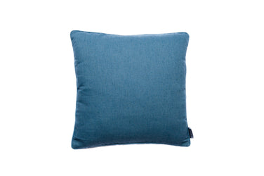 Linen Weave Blue Sea Cushion - Fervor + Hue
