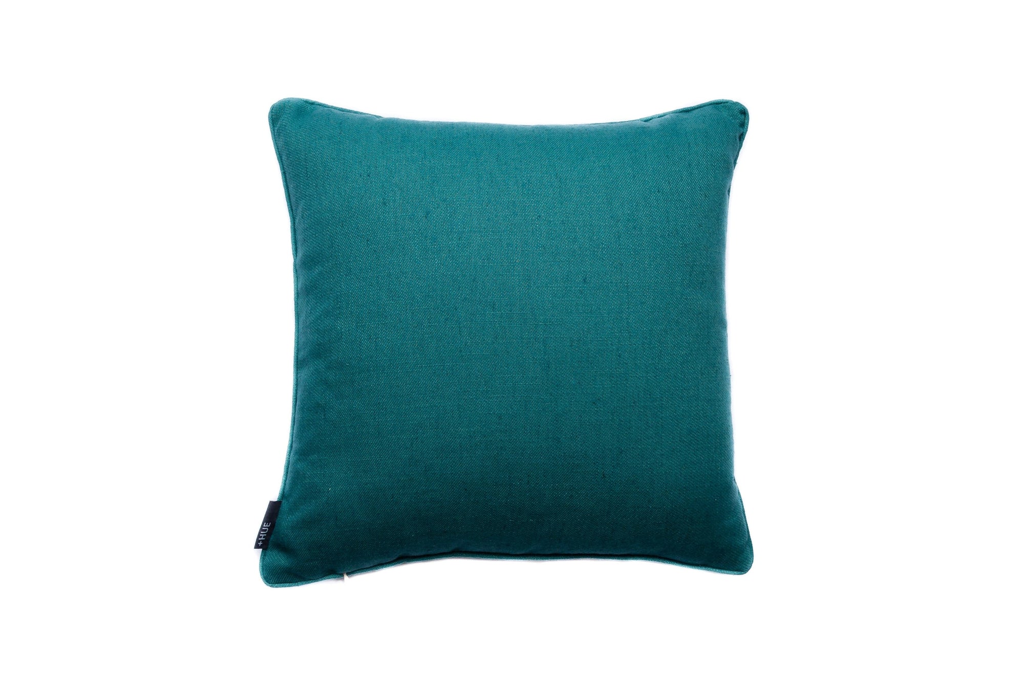 Linen Weave Marine Cushion - Fervor + Hue